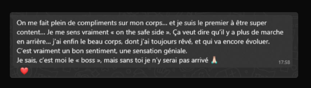 Message WhatsApp Martin