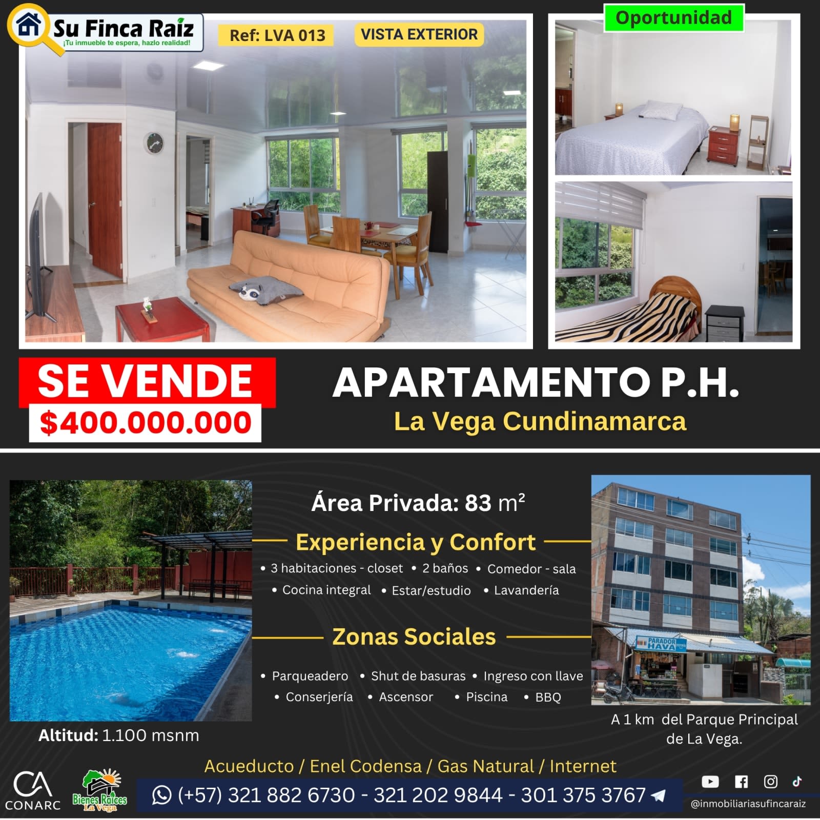 Apartamento Victoria Real en venta La Vega, Cundinamarca
