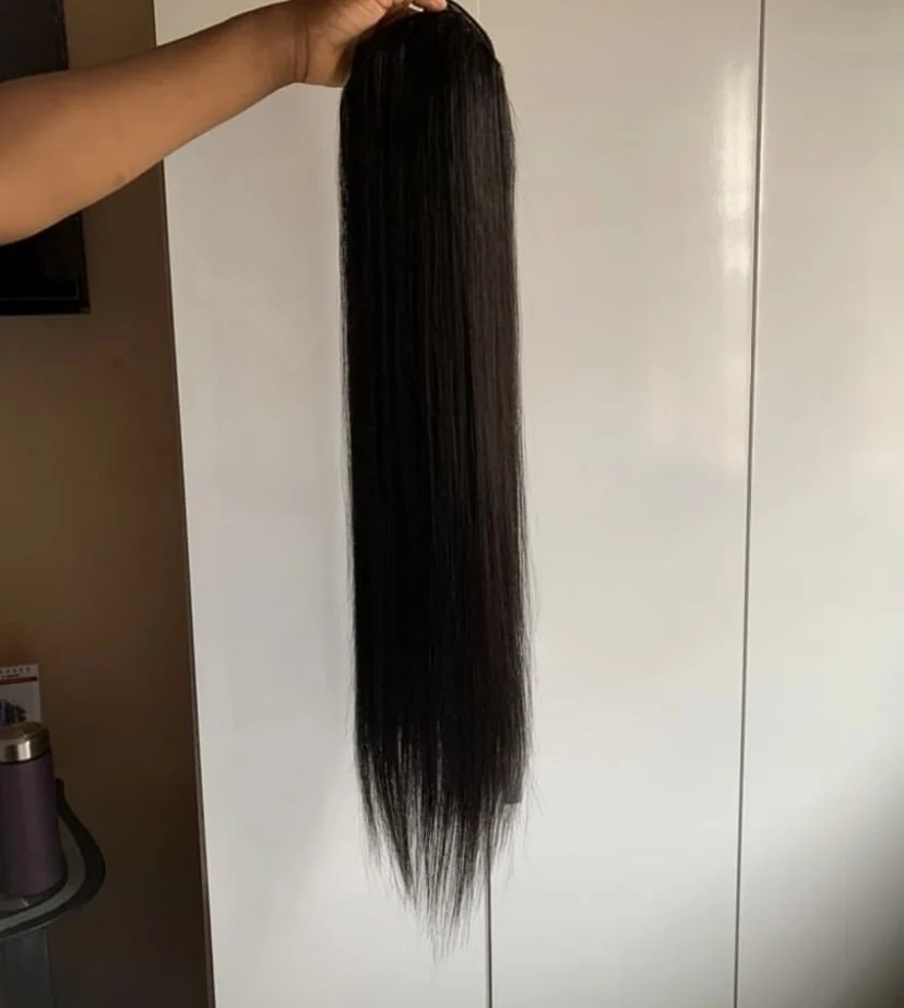 24 inch detachable straight ponytail – Hair Care Products
