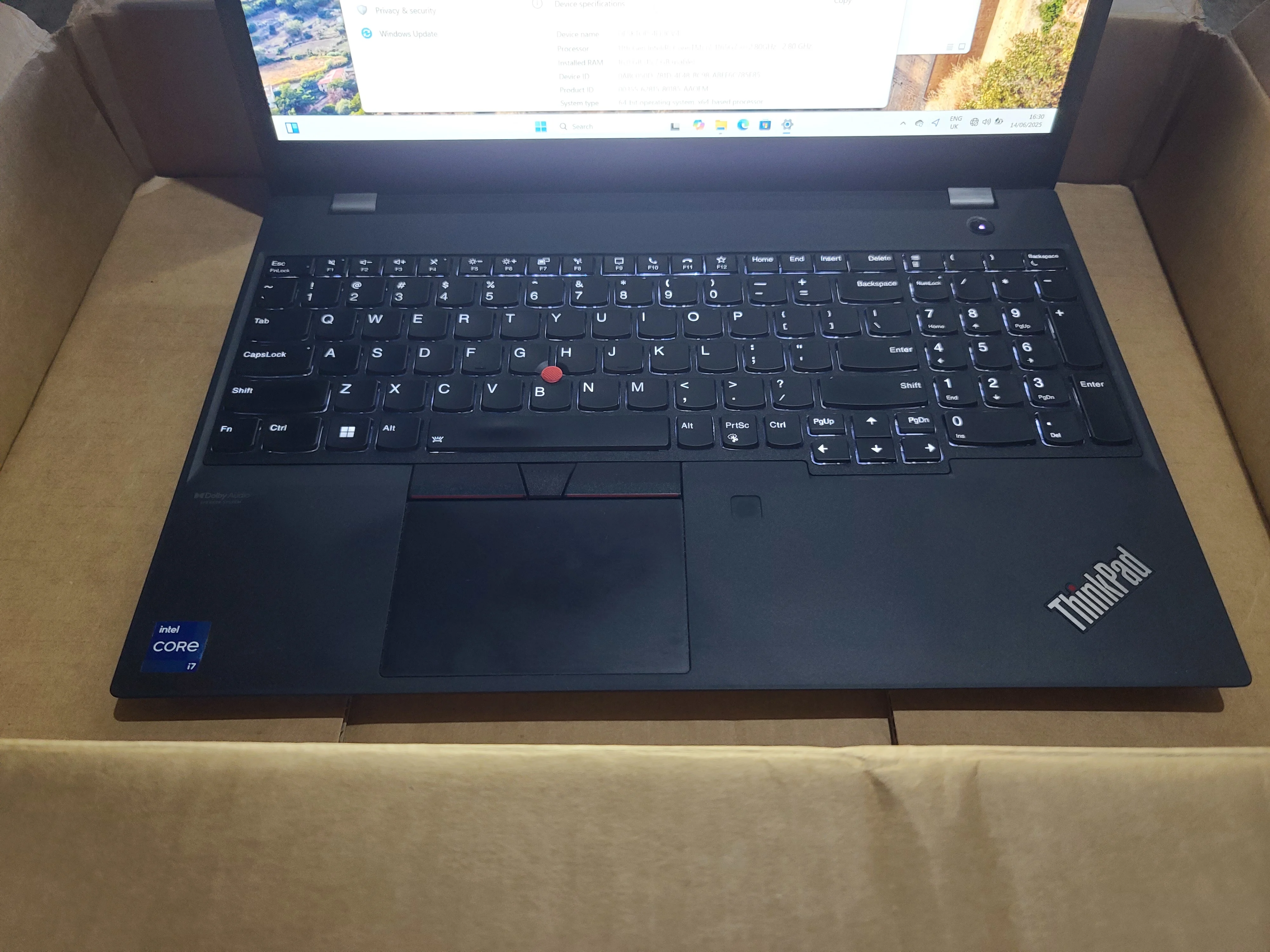 Open Box Lenovo Thinkpad P15s Gen 2