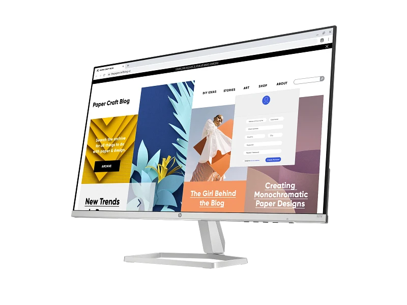 HP SERIES 5 527SF 27 SLIM FHD MONITOR  – Monitors