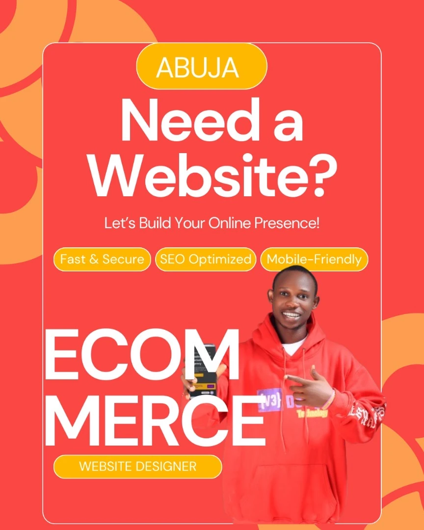 E-commerce  Online Store Website Designer in Abuj – Computer and Internet Services