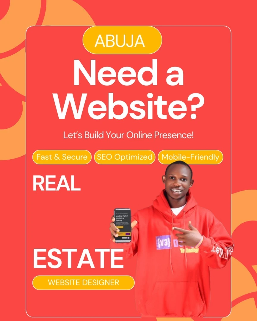 Real Estate Website Designer in Abuja – Computer and Internet Services