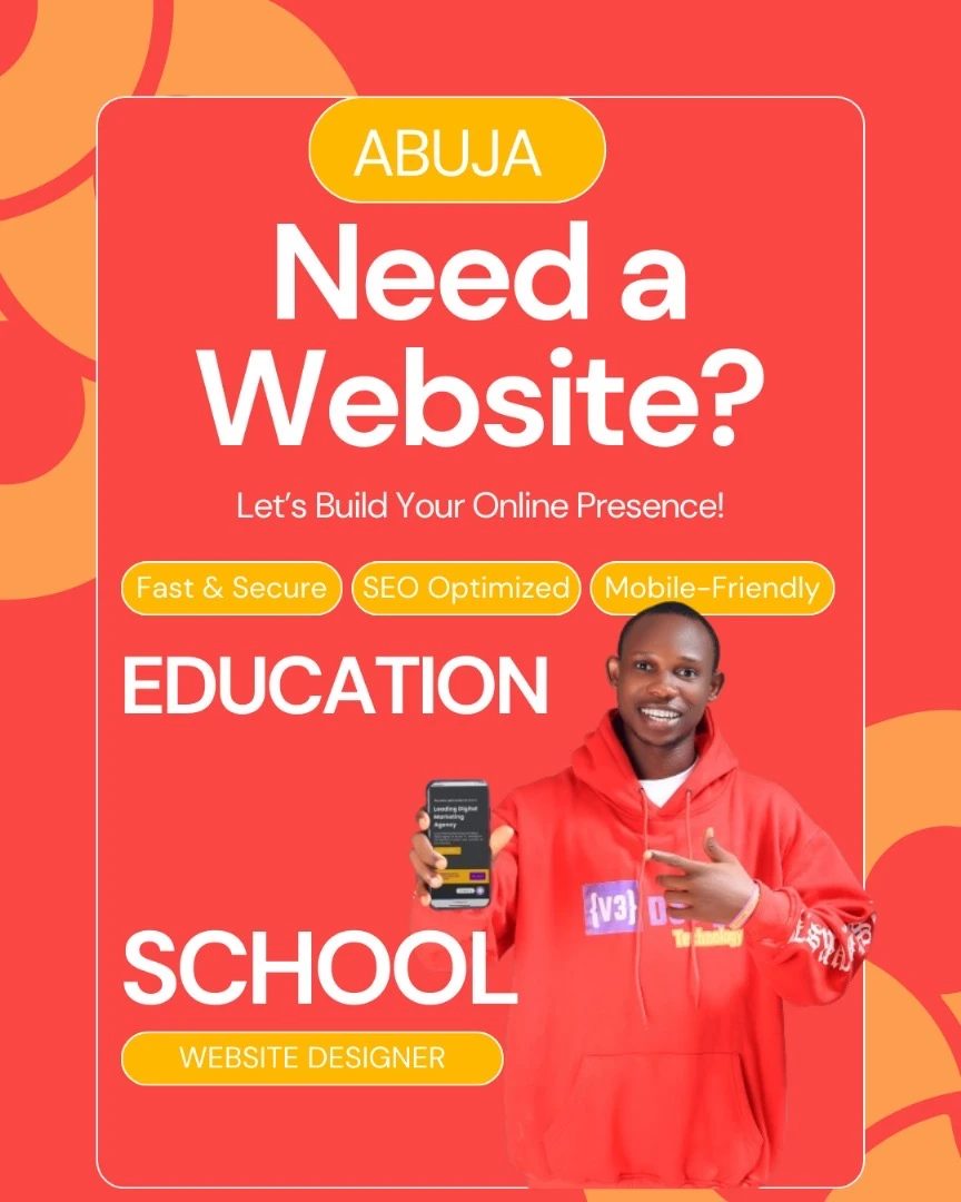 School / Educational Website Designer in Abuja – Computer and Internet Services