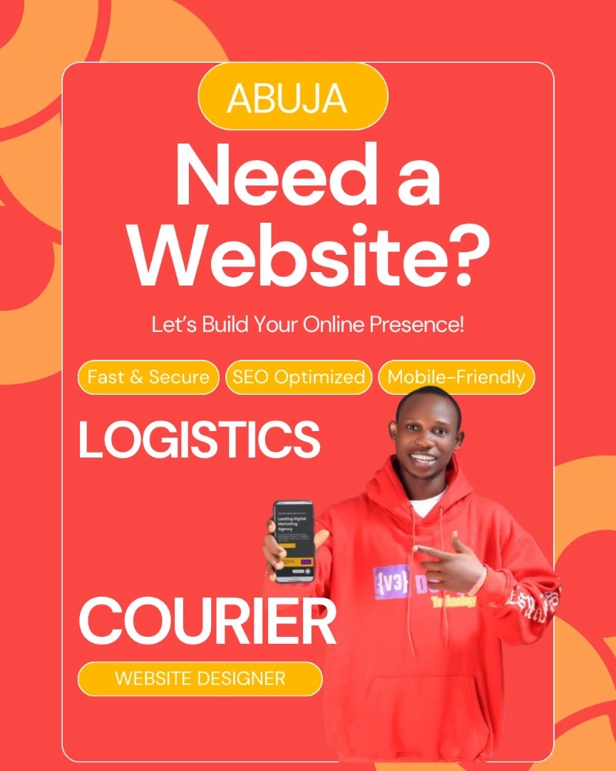 Logistics & Courier Website Designer in Abuja – Computer and Internet Services