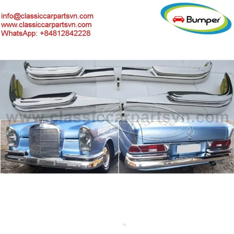 Mercedes W111 W112 Fintail Saloon bumpers  – Ready-made Business