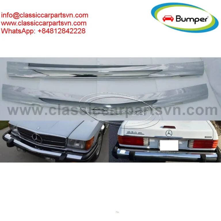 Mercedes R107 C107 W107 SL/SLC US style Bumper – Accessories and Automotive Chemicals