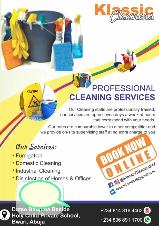 Klassic Cleaning and Fumigation Service – Other Services