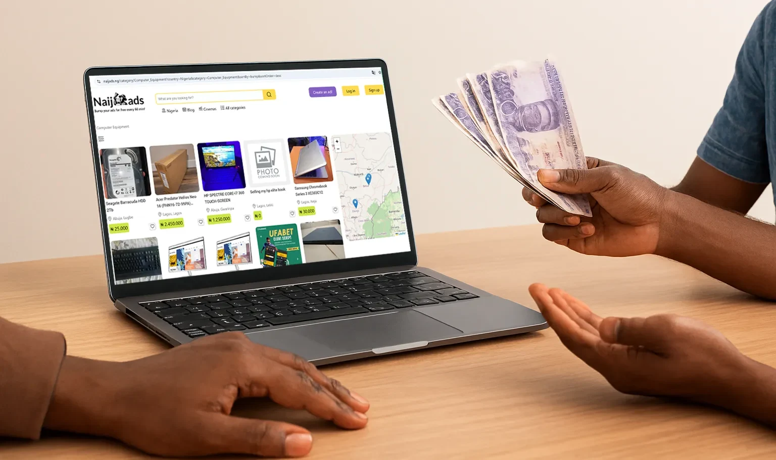 Sell new or used laptops in Nigeria with naijads.ng — Copilot_20260118_022943