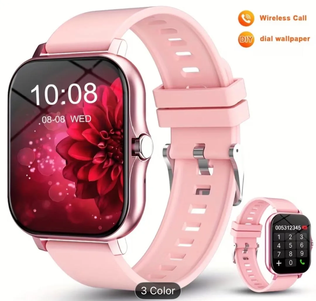 Stylish smartwatch fitness call and notifications  – Smart Watches and Fitness Trackers