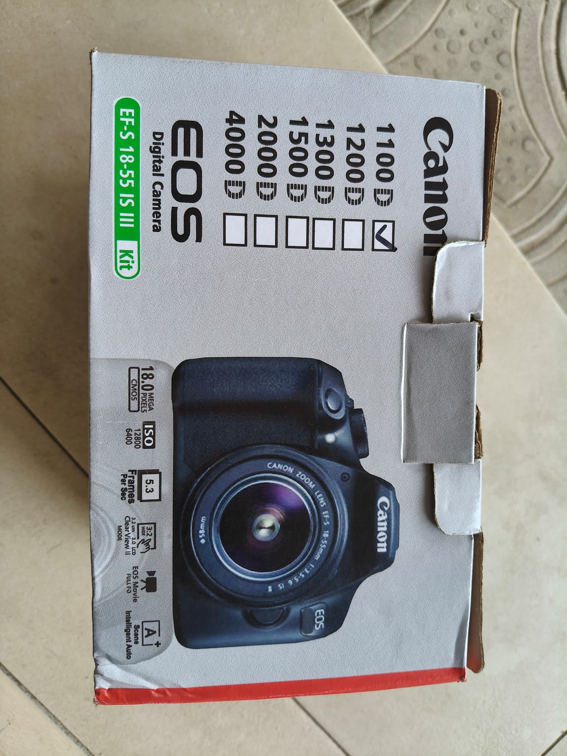 Canon 1100D  – Camera and Optics