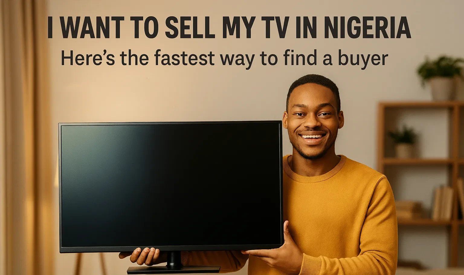 Do you want to sell your TV in Nigeria? Here’s the fastest way to find a Buyer — selltv