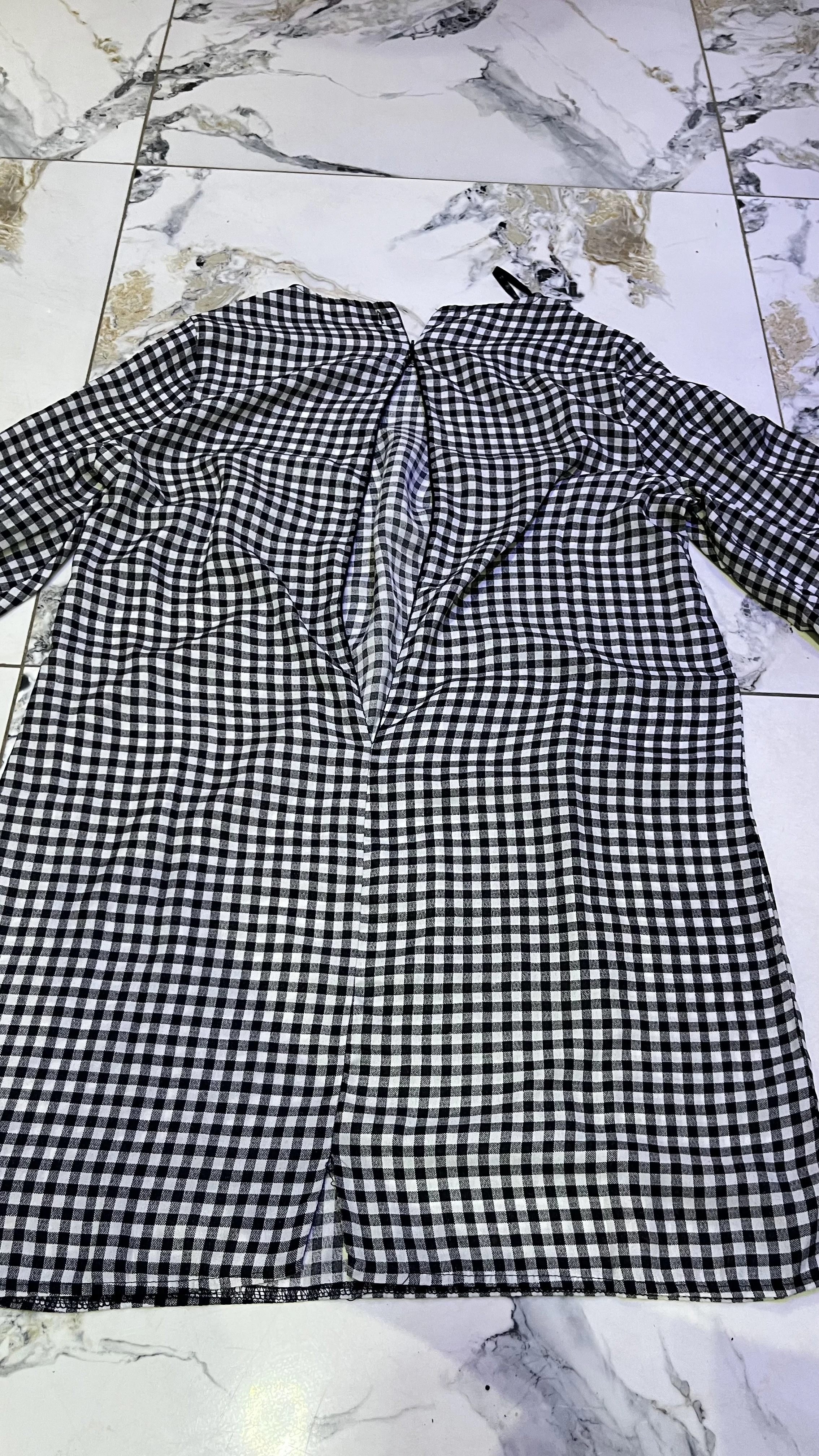 Stylish Women’s Thrifted Checkered Top – Grab Fast – Women's Clothing