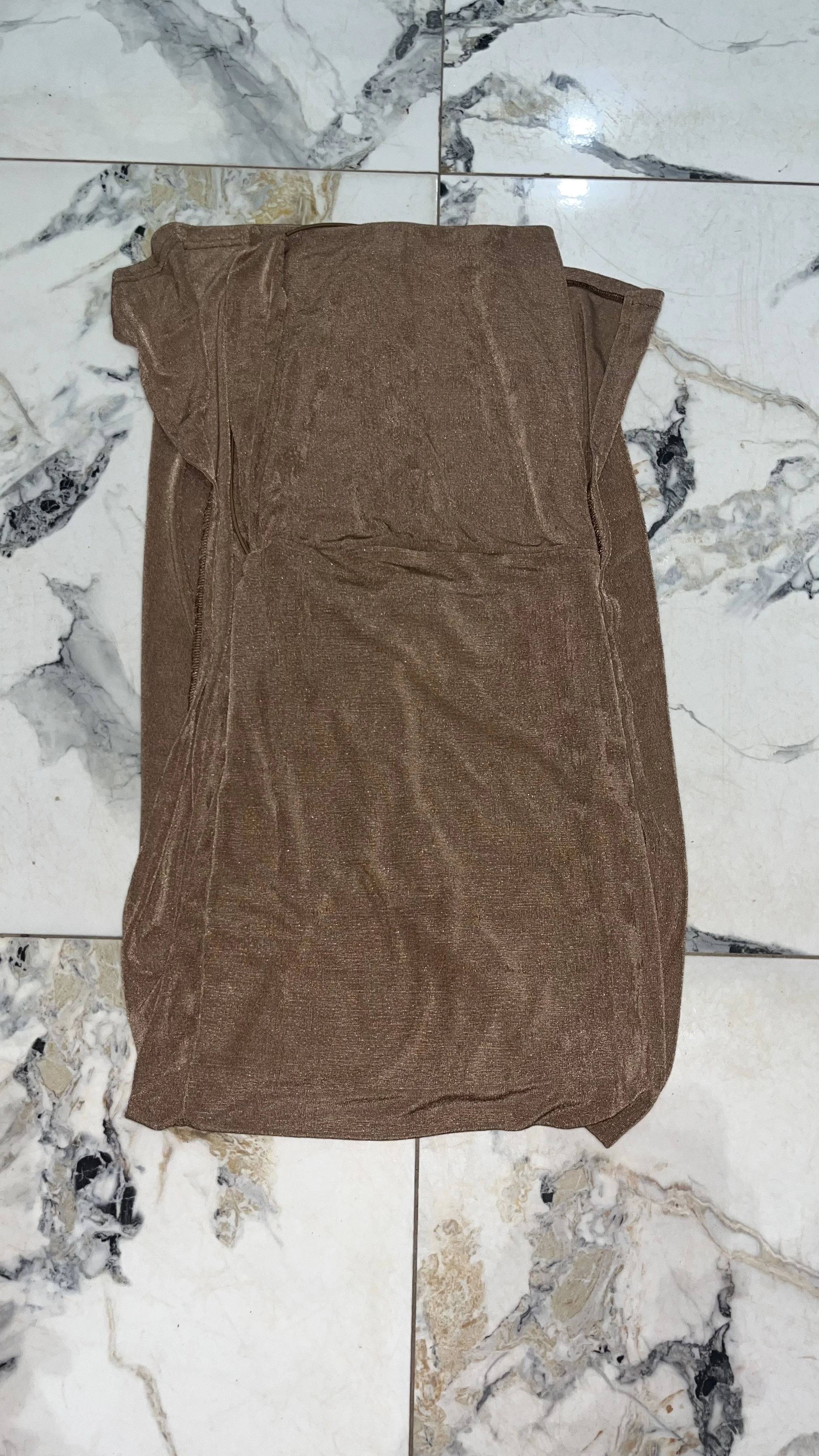 Clean Thrift Find! Nude Strapless Bodycon Dress  – Women's Clothing