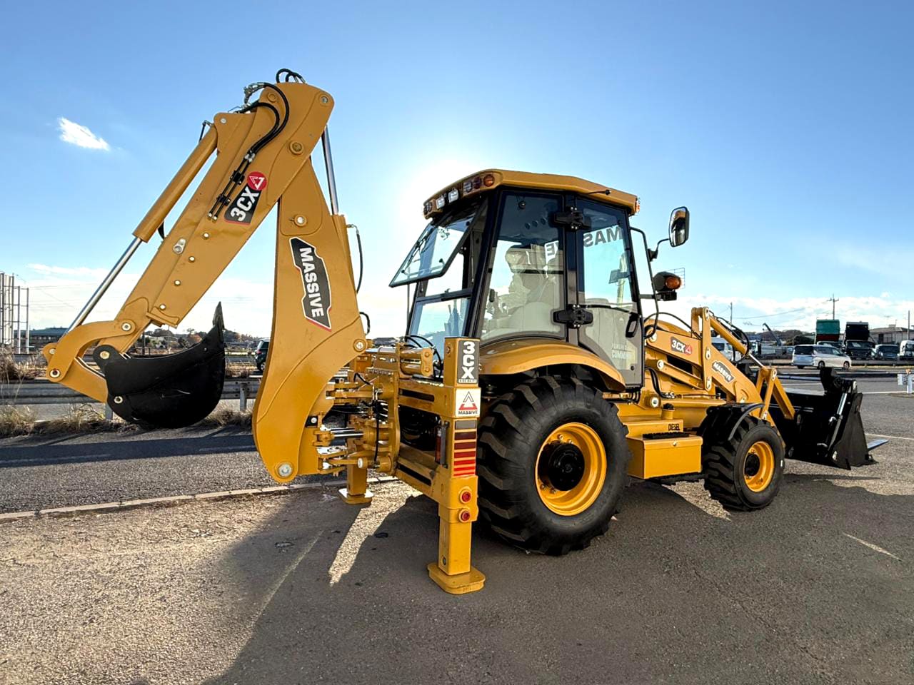 Massive 3CX Side Shift Backhoe Loaders – Farm machinery