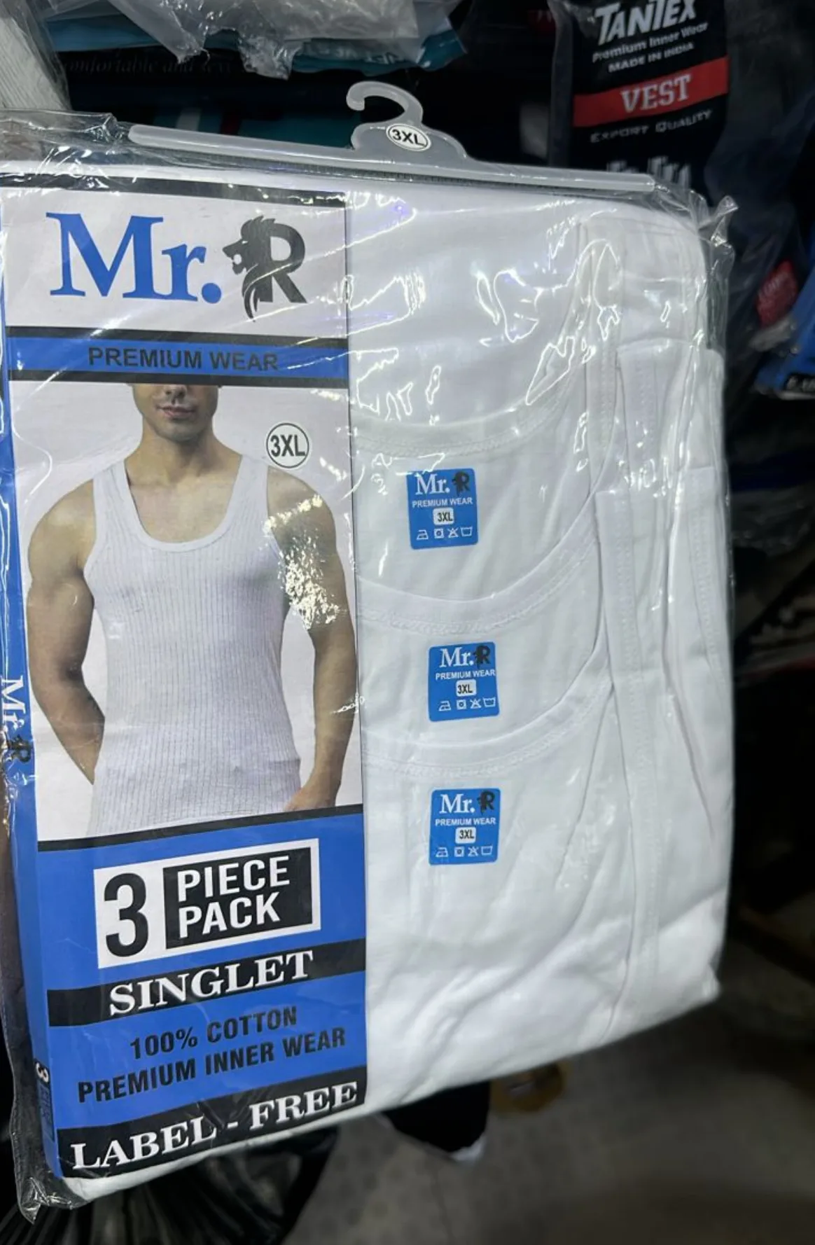 3in1 high quality singlet  – Men's Clothing