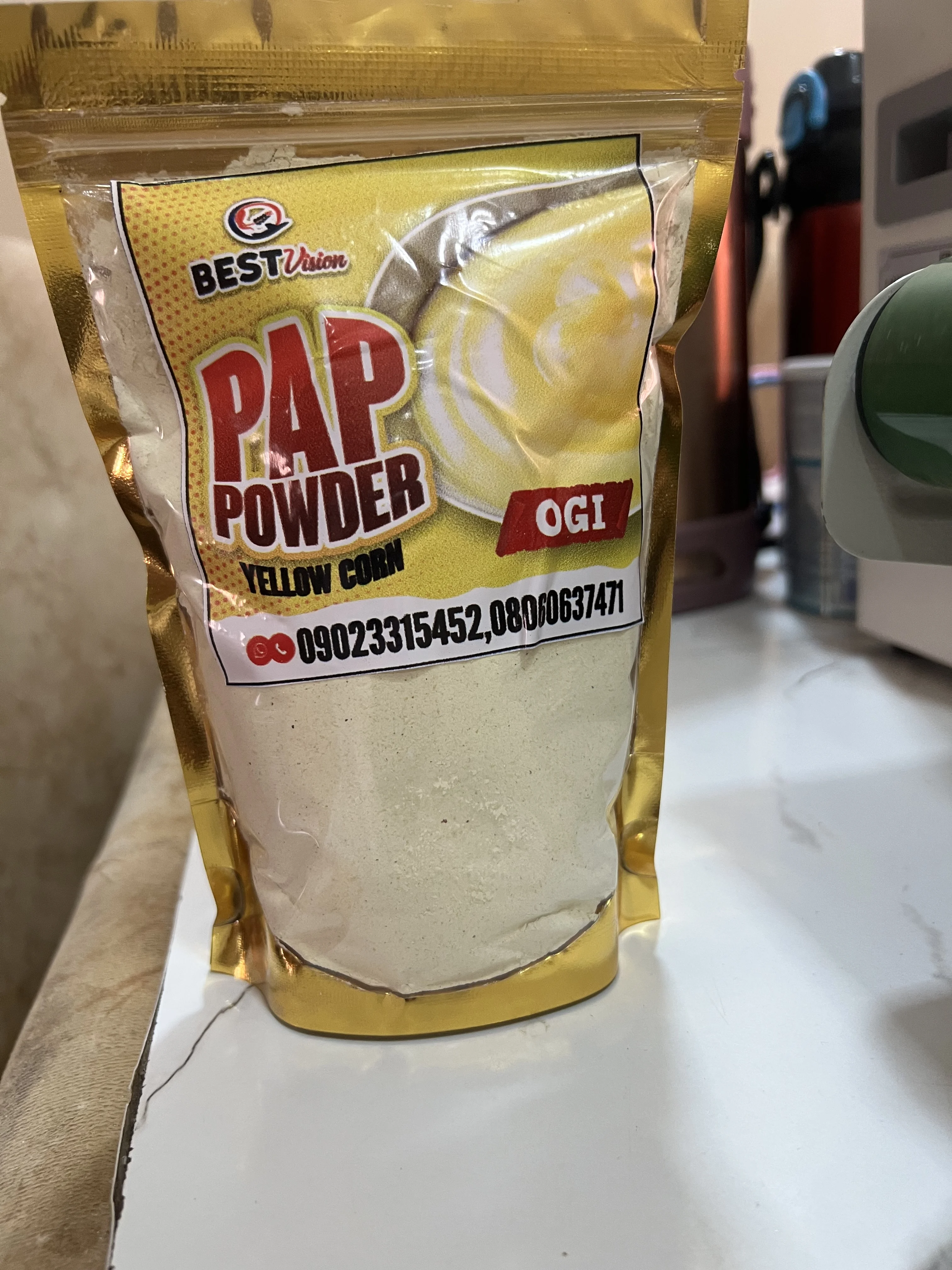 Yellow Powder Pap – Feeding and Care