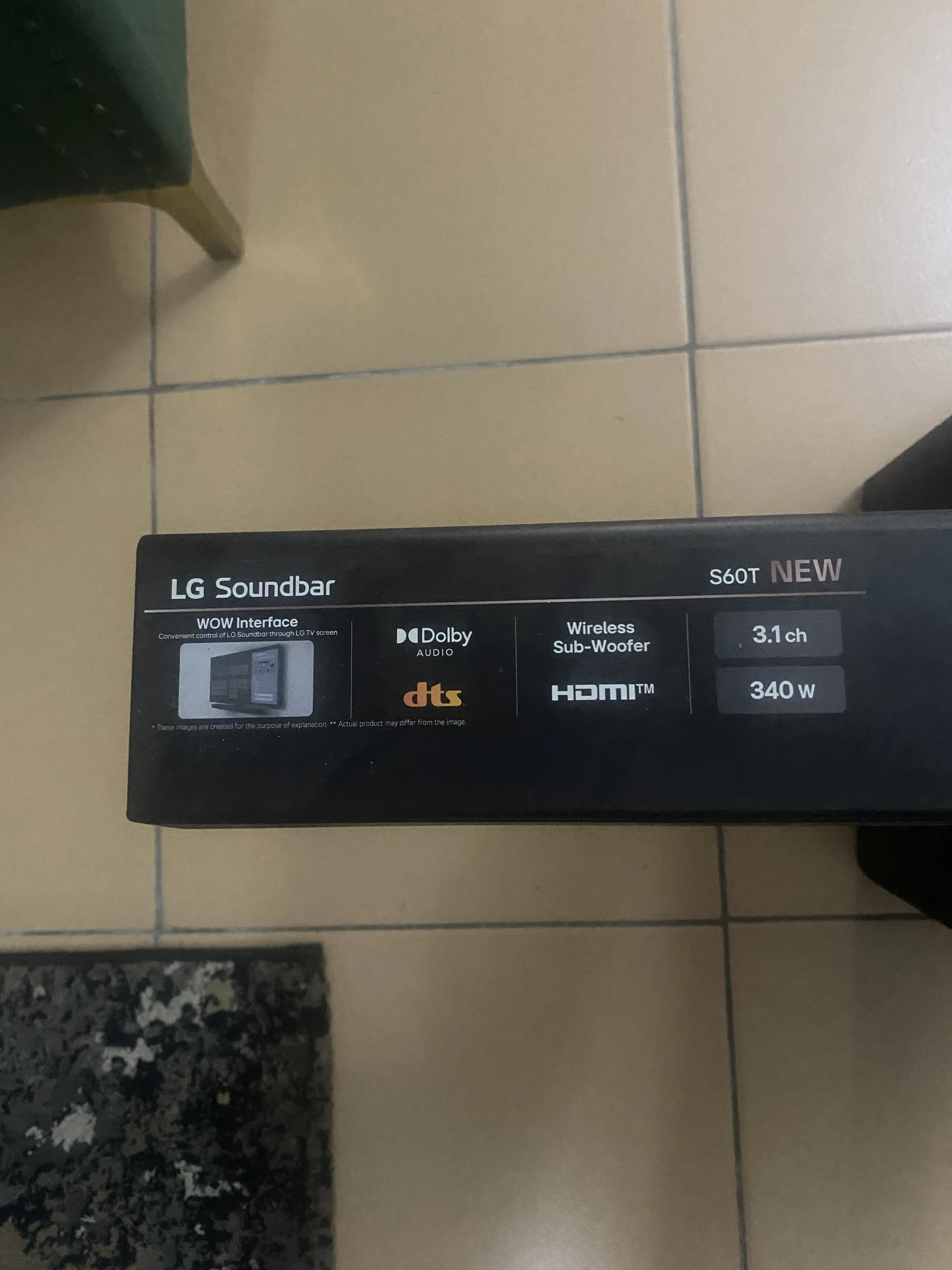 LG sound bar  – Audio Equipment