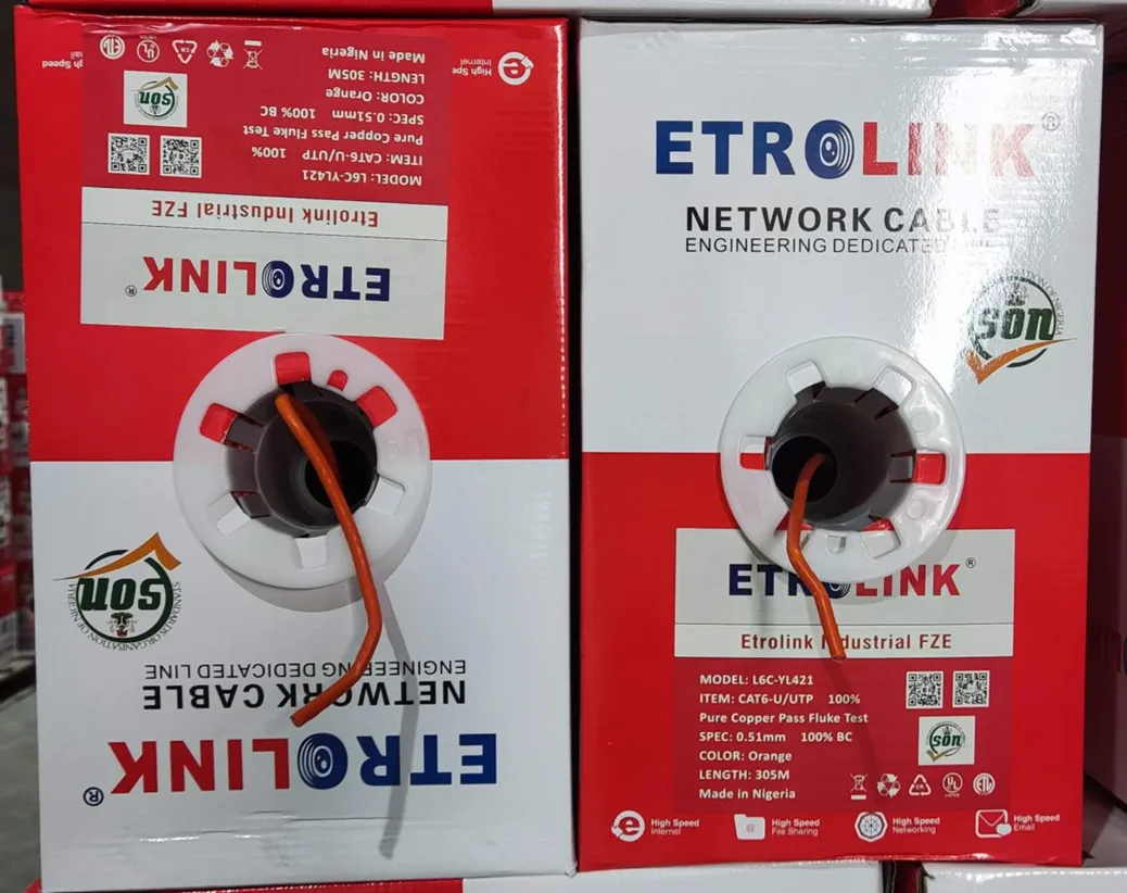 NW-UTP CAT6 CU Orange 305M Etrolink – Security Systems and Smart Home