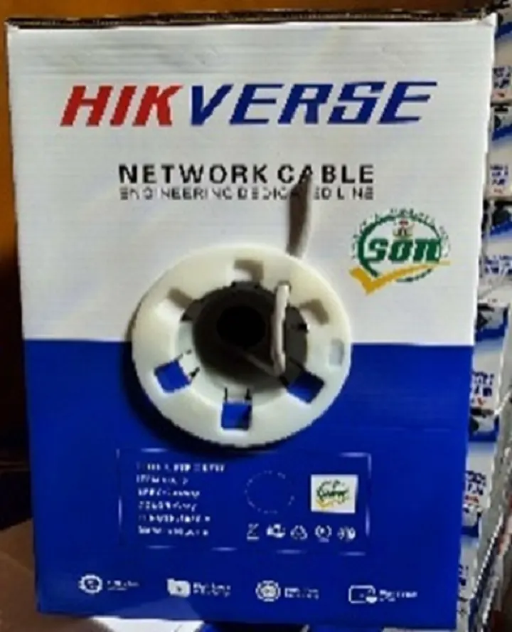 NW-CAT6 UTP-CCA Grey 305 F. m HIKEVERSE – Security Systems and Smart Home