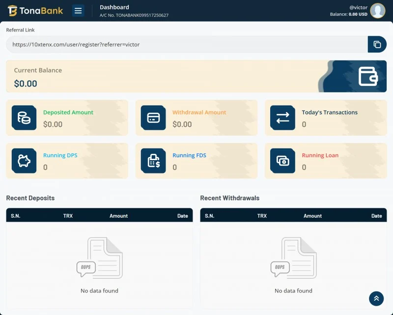 TonaBank - Online Banking PHP Script Platform – E-Readers