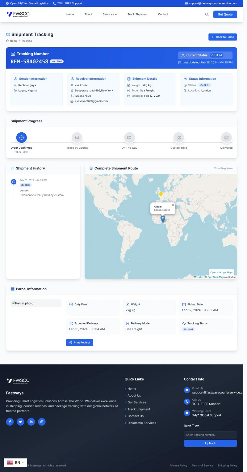ShipMaster Pro – Courier & Logistics Platform – E-Readers
