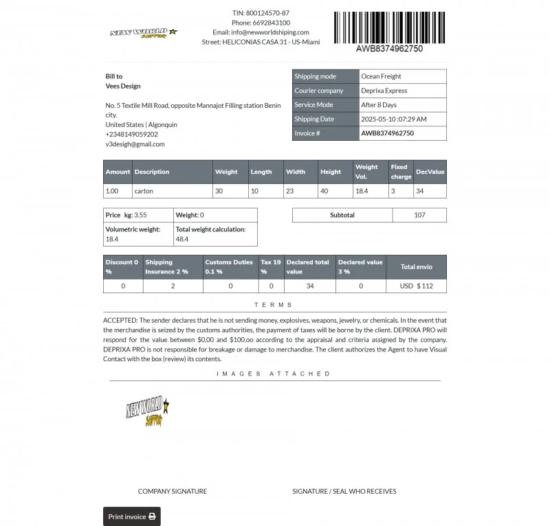 Courier Manager – Courier Management System – E-Readers