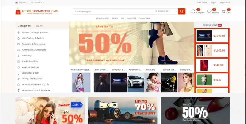 Active eCommerce CMS –  E-commerce Management – E-Readers