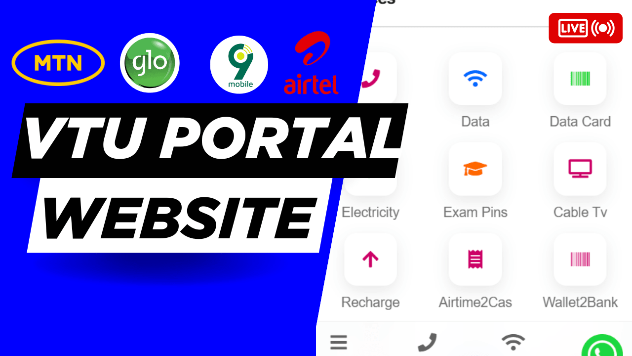 VTU Portal Pro –  Airtime, Data Payment Platform – E-Readers