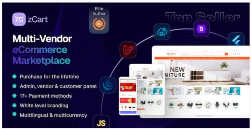 zCart Multi-Vendor eCommerce Marketplace – E-Readers