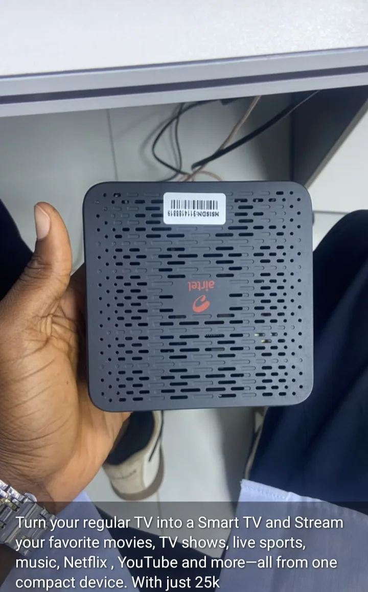 AIRTEL SMART BOX – TV and Video Equipment