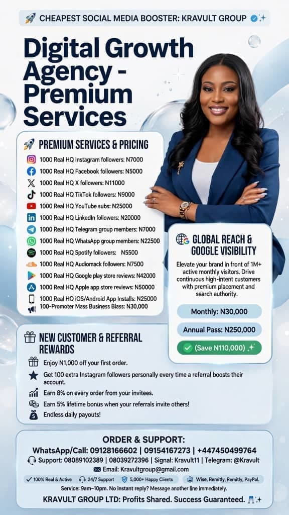 Nigeria's Best & Cheapest SMM Panel – Advertising and Printing