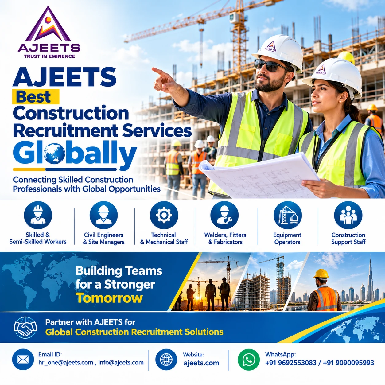 Construction Recruitment Services for  – Other Services