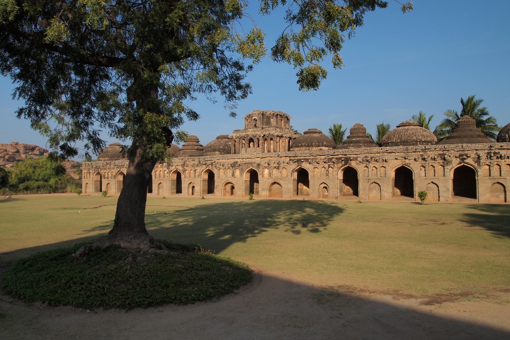 Elephant Stables Hampi