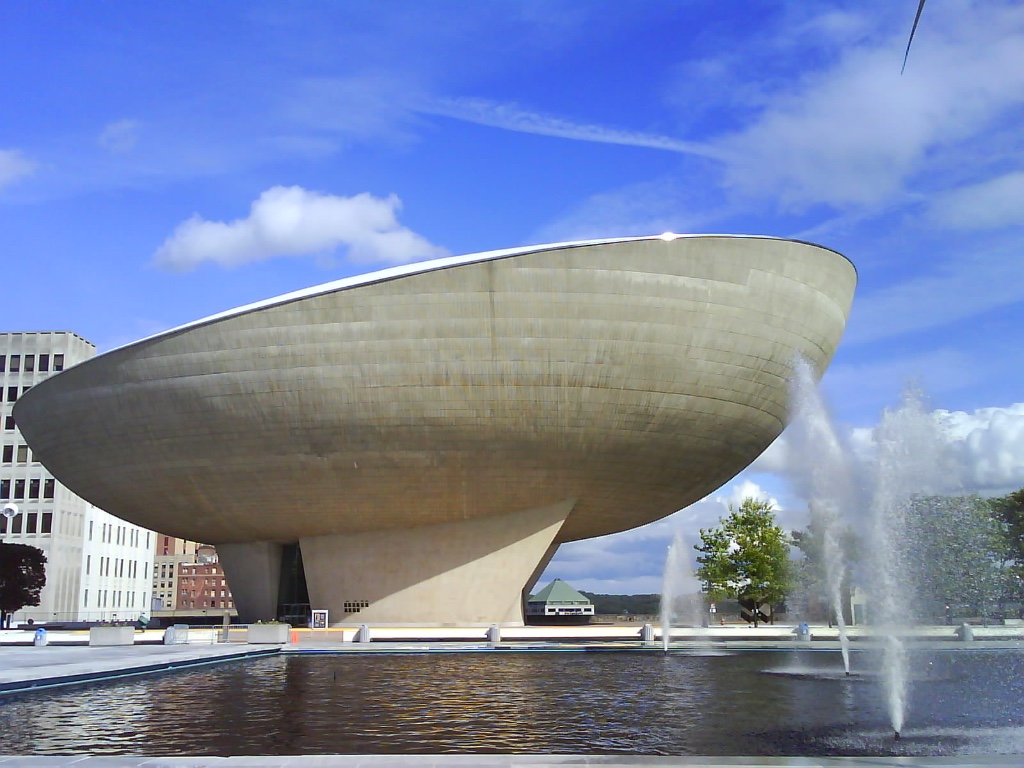 Empire State Plaza and The Egg