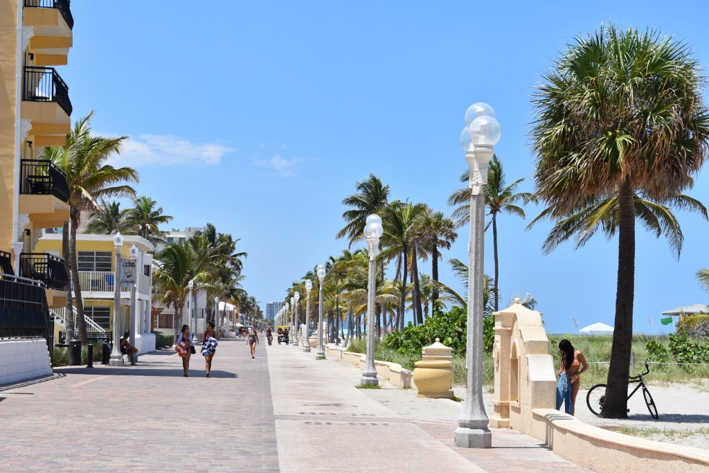 Hollywood Beach Boardwalk