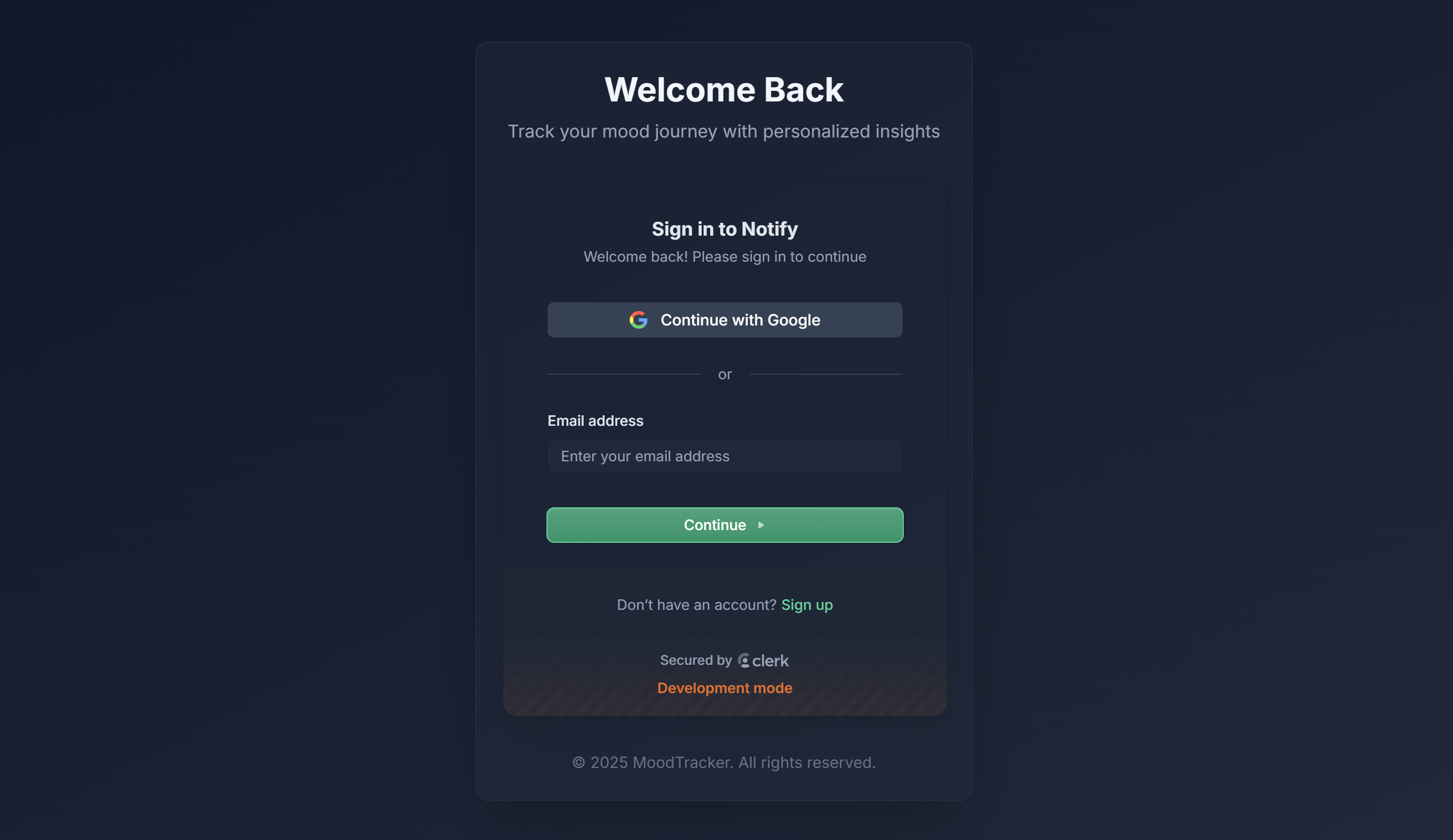 Login Page