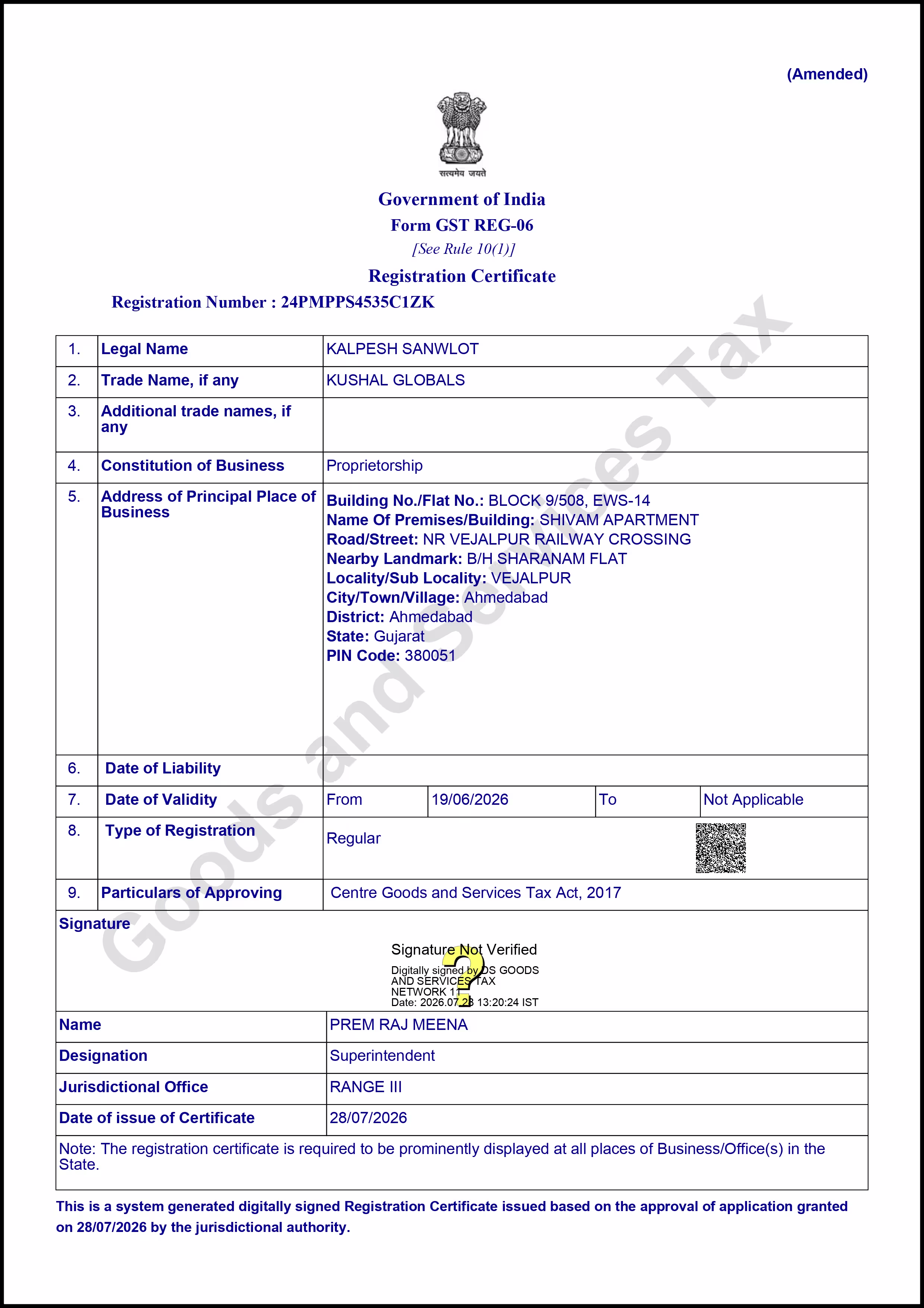 GST Registration