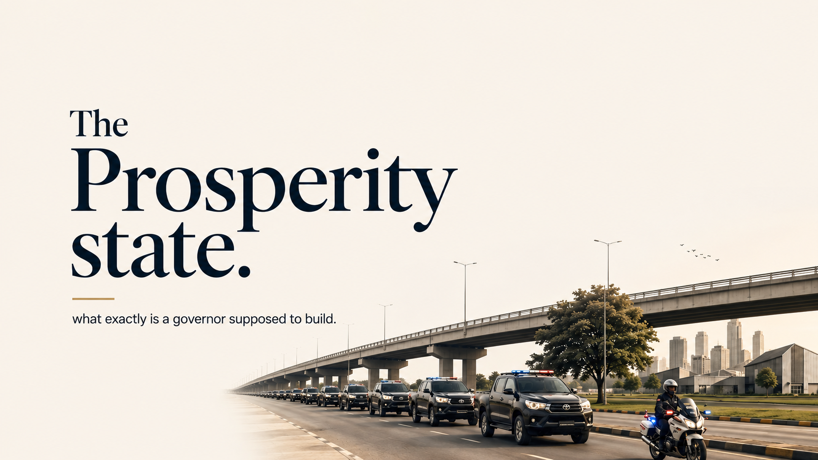 THE PROSPERITY STATE