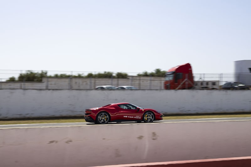 Ferrari full throttle