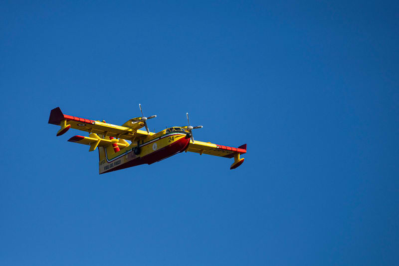 Canadair in azione