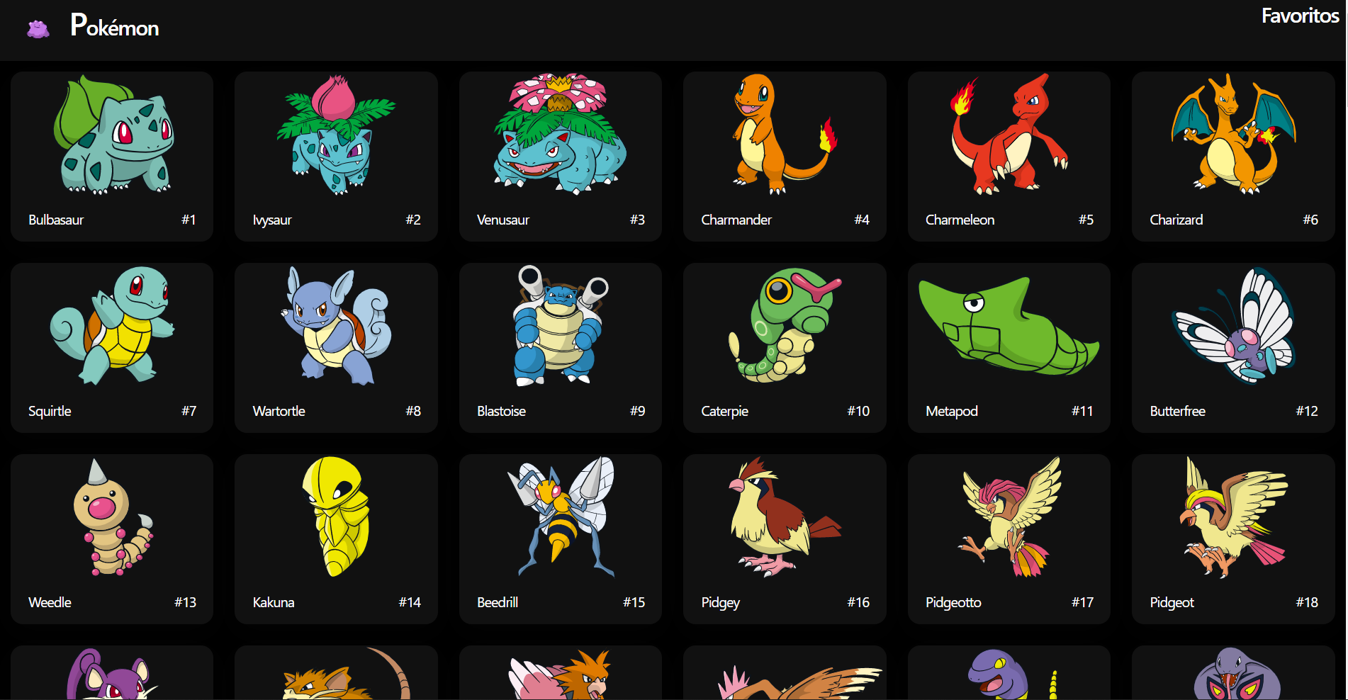 Pokemon App