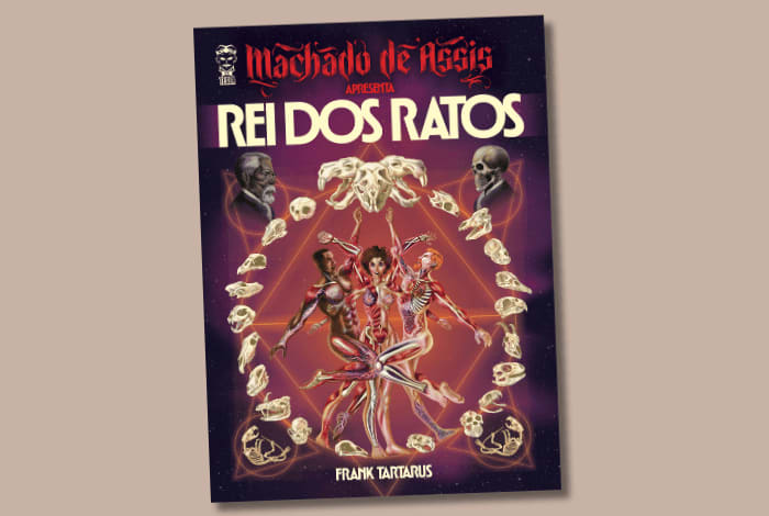 Rei dos Ratos adapta Machado para quadrinhos com nuances de terror