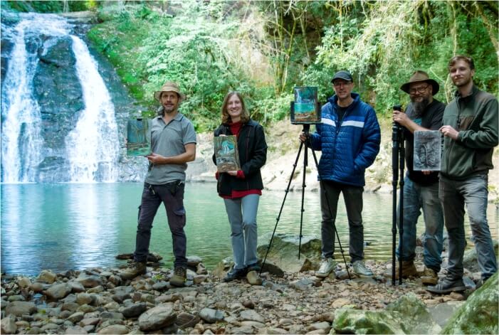 Gramado Natural promove a pintura ao ar livre