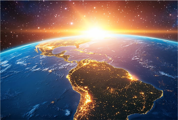 “Olhem de novo para esse ponto. É aqui. É o nosso lar. Somos nós”