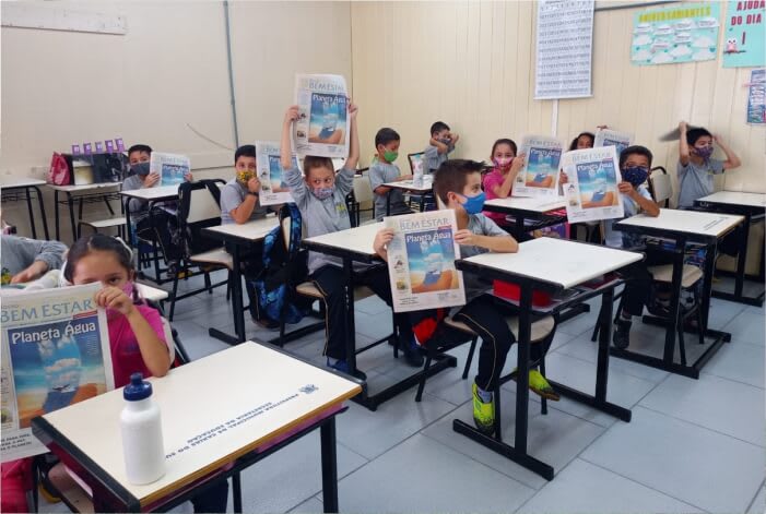 Nosso Bem Estar vai à escola