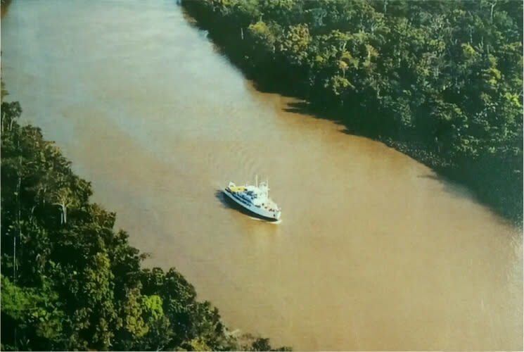 A bordo do Calypso de Cousteau