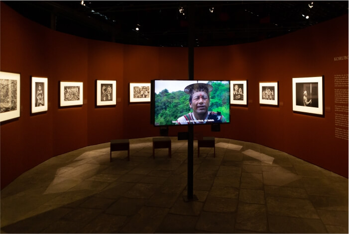 Exposição Amazônia no SESC Pompeia, em São Paulo