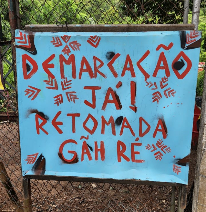 Demarcação já - retomada Gãh Ré