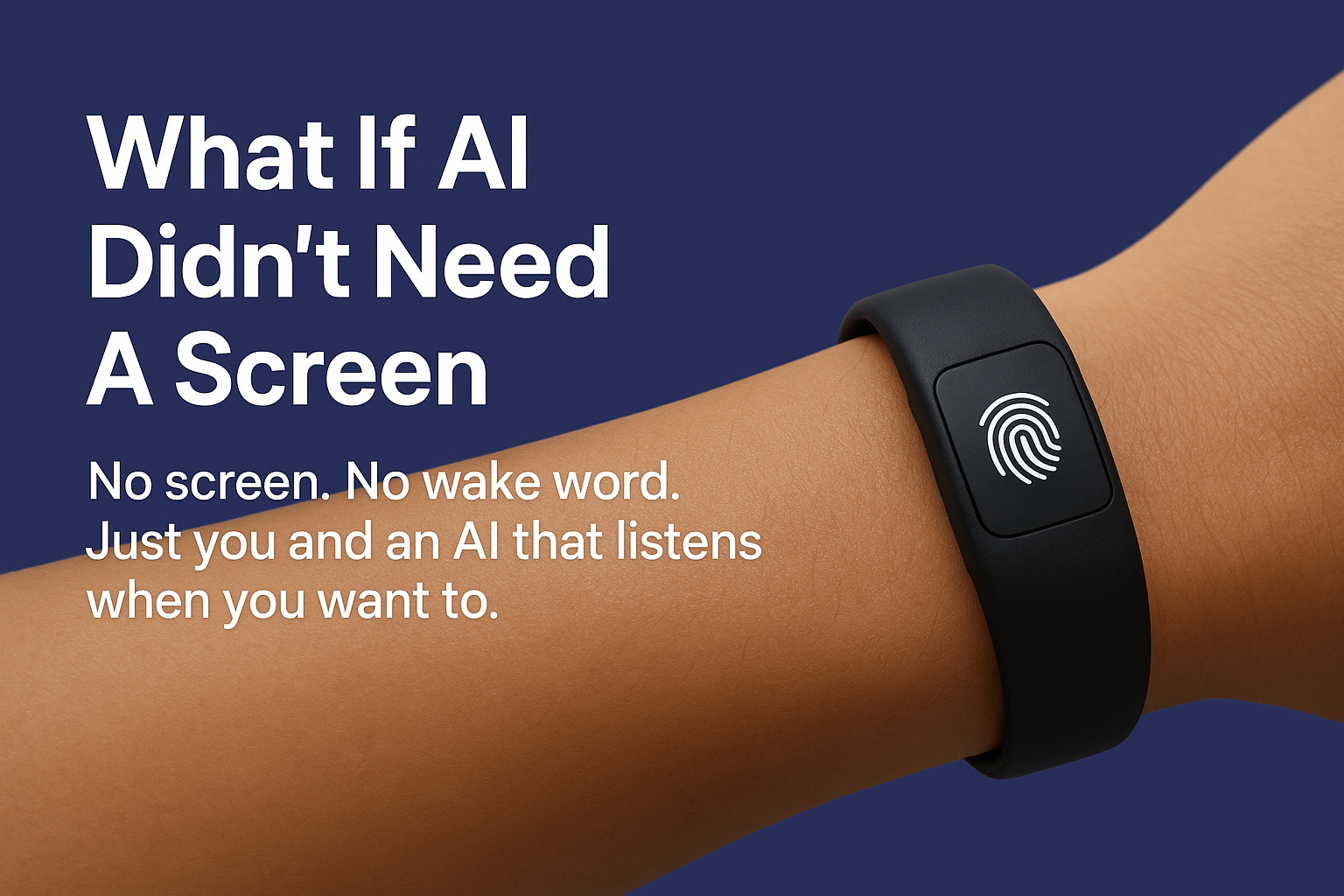 What If Ai Didn’t Need A Screen